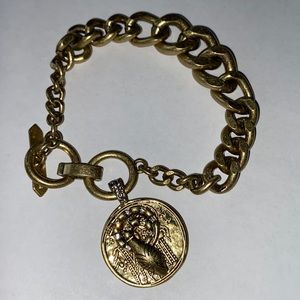 Stella & Dot Gold Link Bracelet